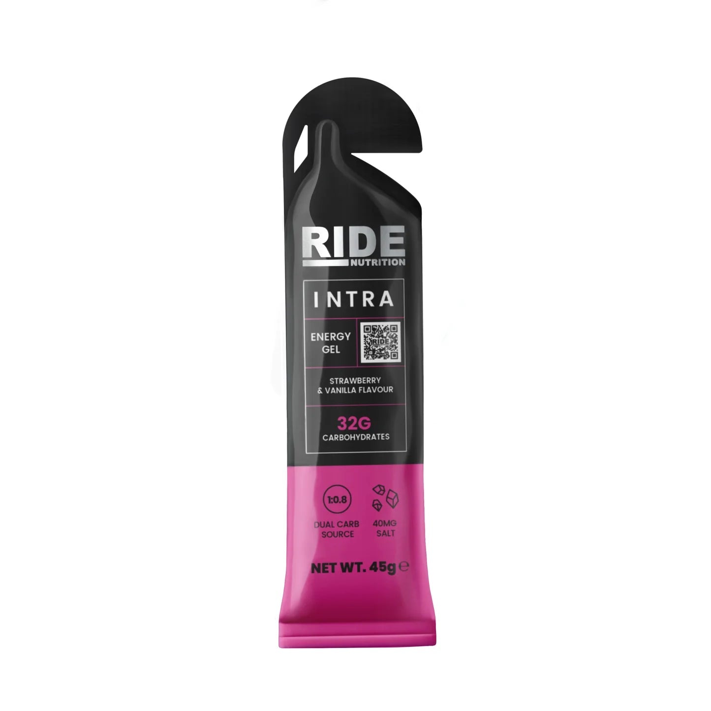 RIDE NUTRITION - Intra Energy Gel - Strawberry & Vanilla - ACE Race Shop