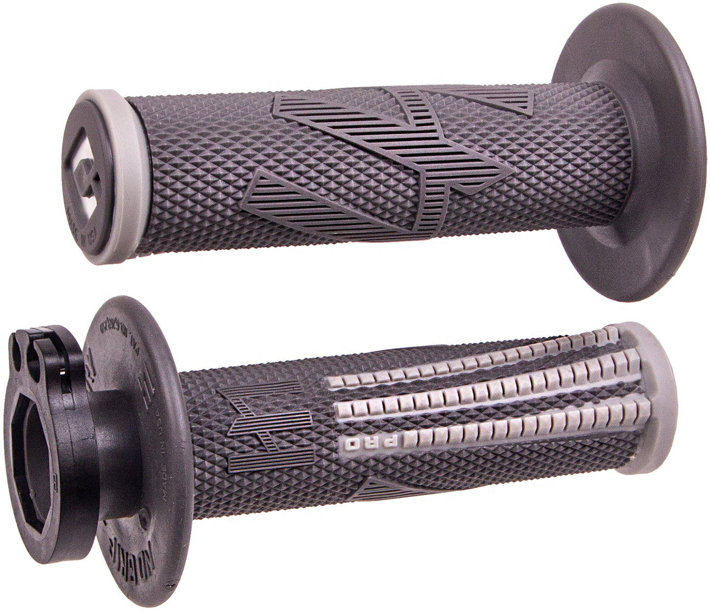 ODI EMIG2 PRO Lock On V2 Grip Graphite/Grey