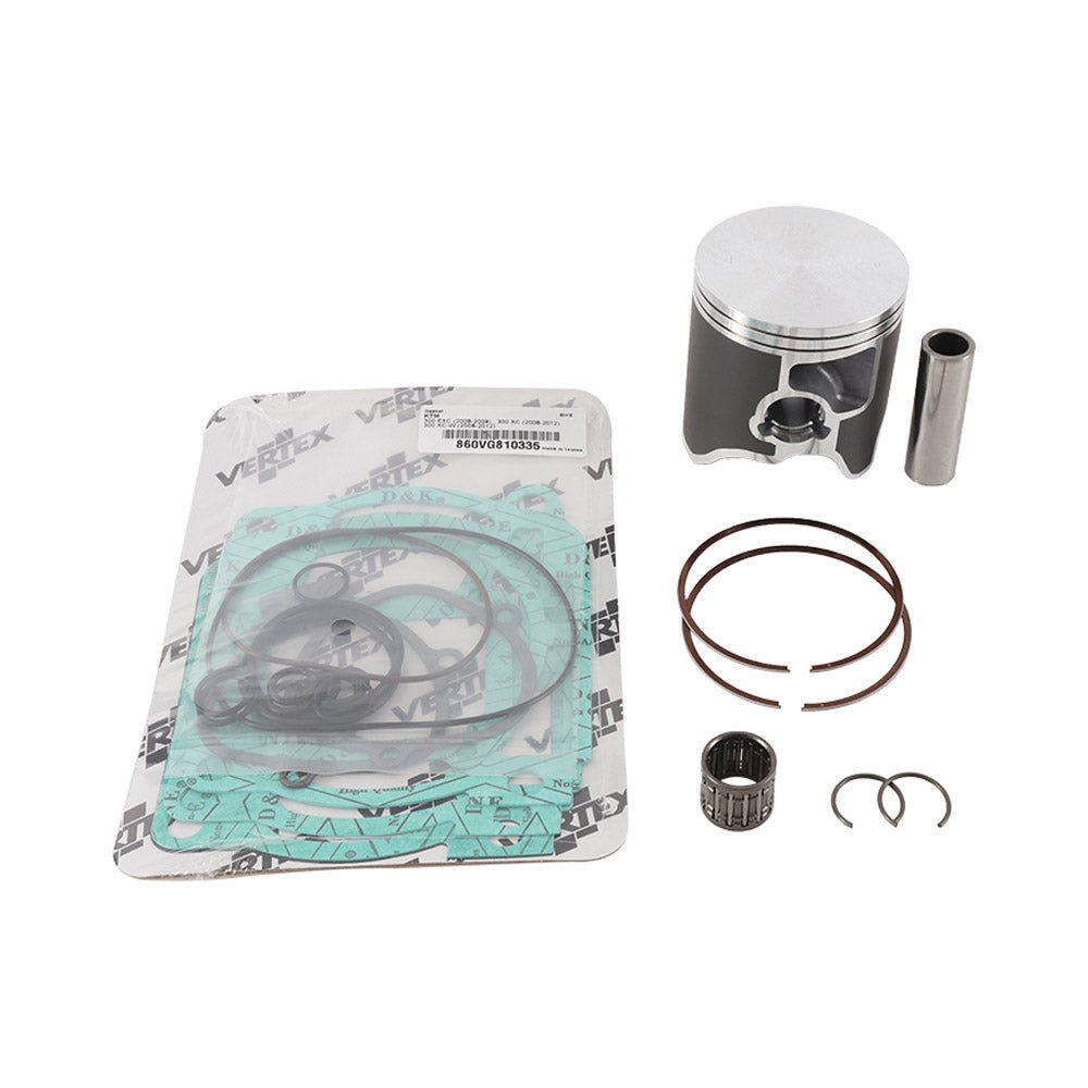 VERTEX TOP END PISTON KIT KTM/HUSKY EXC300 08 - 16, TE300 14 - 16 71.95MM - ACE Race Shop