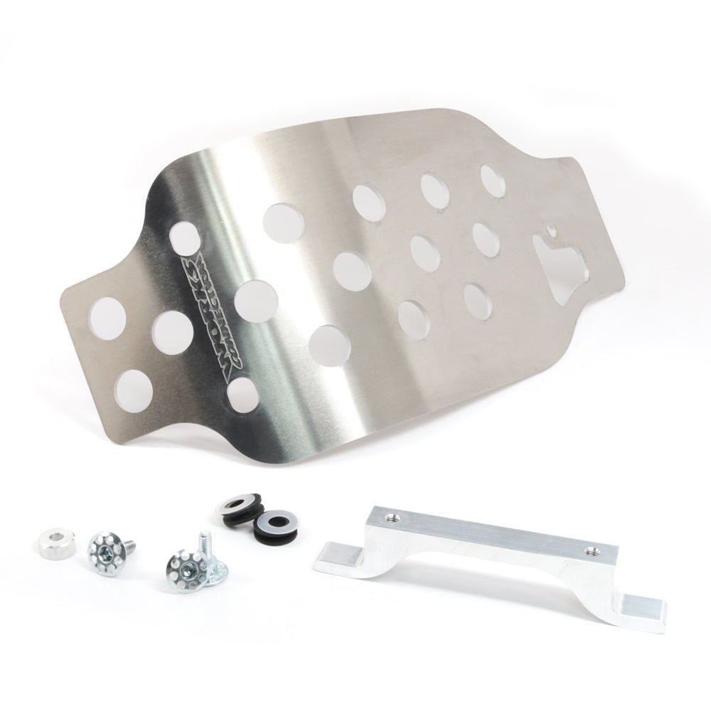 WORKS CONNECTION SKID PLATE CNC ALUMINUM YAMAHA YZ250F 24 - 25, YZ450F 23 - 25 - ACE Race Shop
