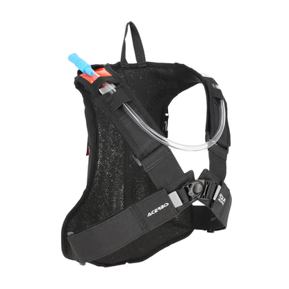 ACERBIS 5L BACKPACK ACQUA LOGO BLACK&ORANGE