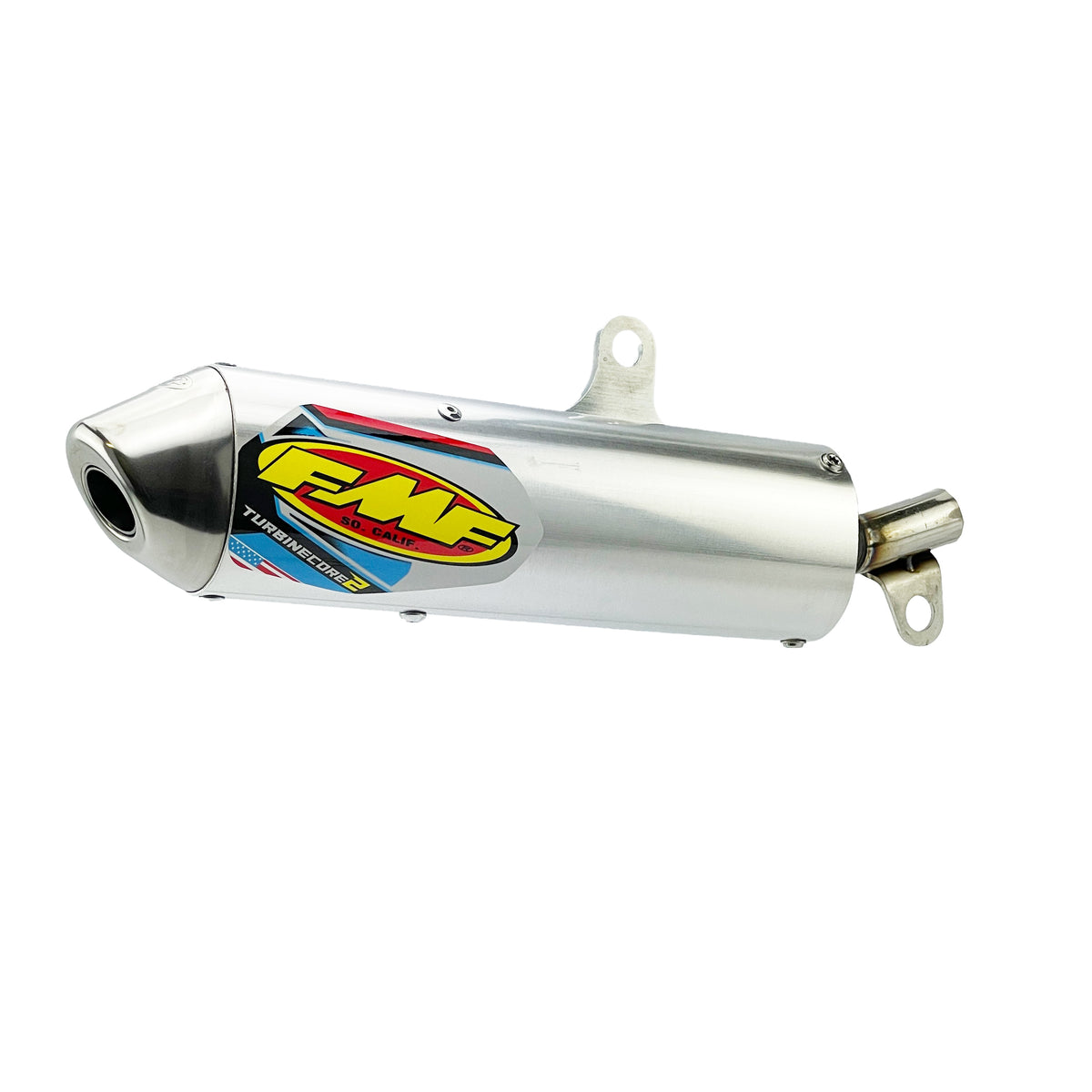 Turbinecore 2 Exhaust Silencer 89-25 Suzuki RM 80 85 - FMF 023010