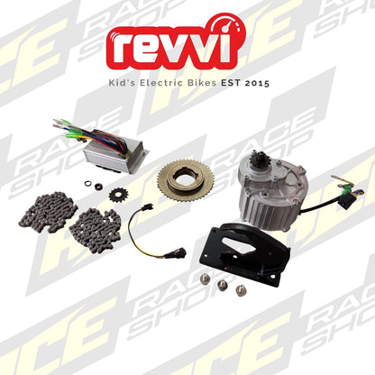 250w Brushless Fast Motor Upgrade Kit – To fit Revvi 12″ electric balance bikes