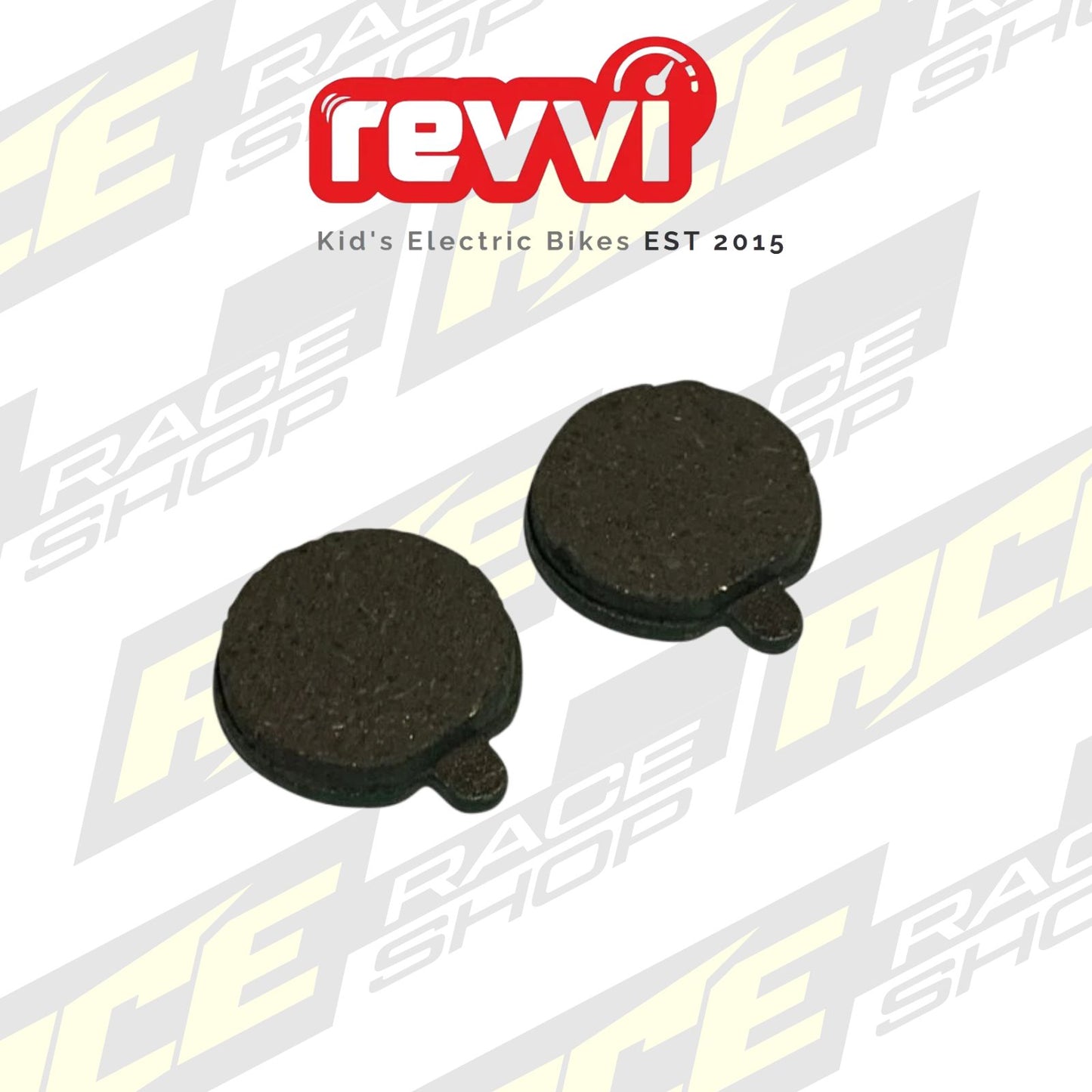 Revvi Rear Brake Pads Pair - To fit Revvi 16″ plus kids electric balance bike