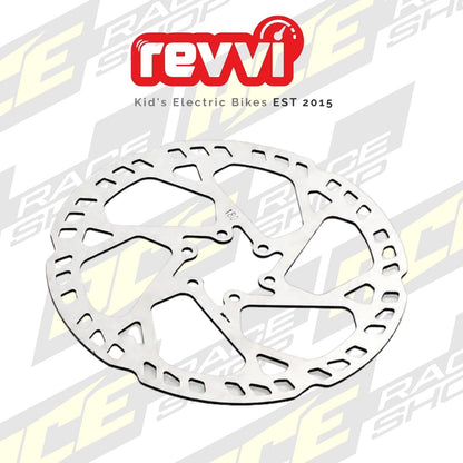 180mm Front / Rear brake disc – To fit Revvi 20″ Plus & 24″ electric bikes - ACE Race Shop