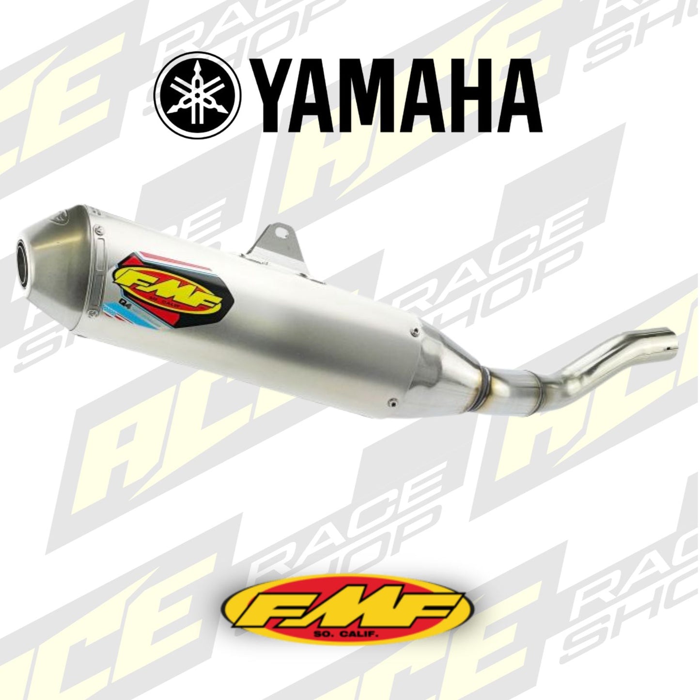 Q4 Exhaust Silencer 04-15 Yamaha YFZ 450 - FMF 044210