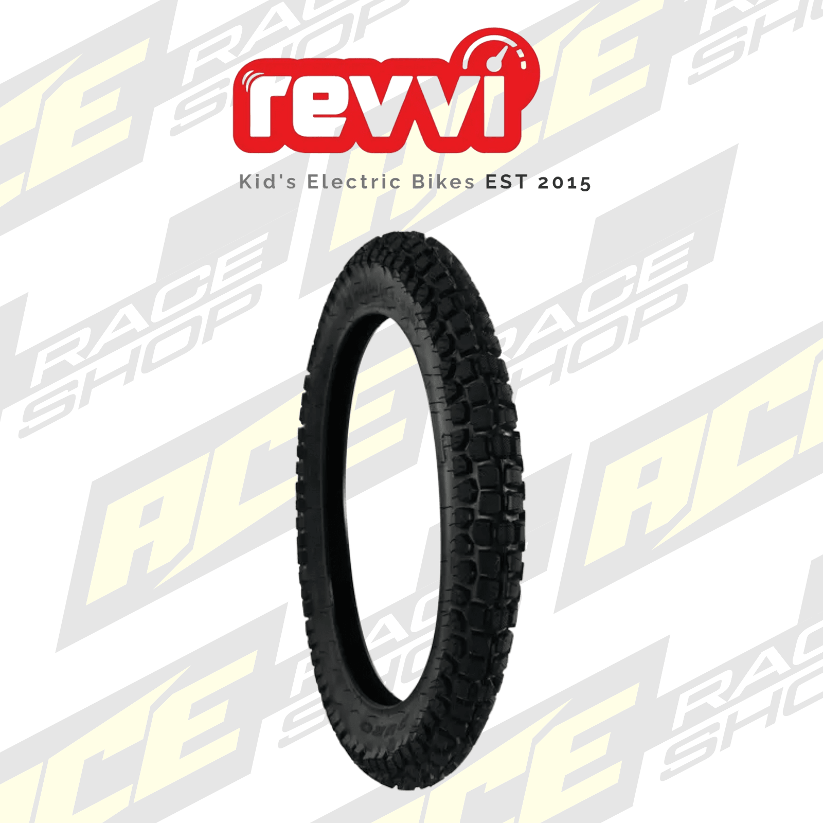 24″ x 2.50 Tyre - To fit Revvi 24″ bikes Front or Rear - ACE Race Shop