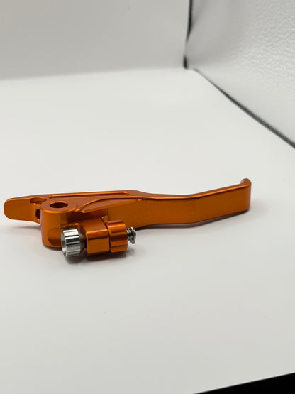 RHP KTM EASY PULL LIGHT FRONT BRAKE LEVER 125 - 500 SX SXF EXC EXCF 2014 - 2026 (ORANGE)