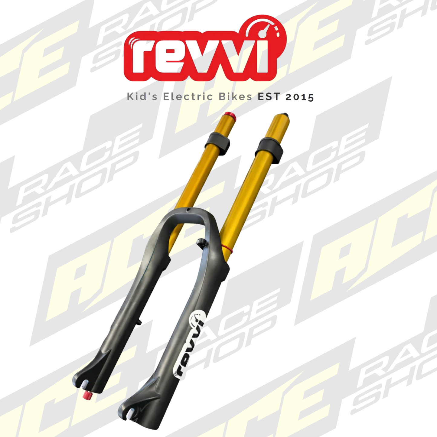 REVVI 18″ / 20″ Adjustable Upgrade Front Forks Gold