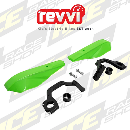 Hand guard kit – To fit Revvi 12″ + 16″ + 16″ plus + 16XL + 18″ + 20″ electric bikes
