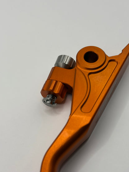 RHP KTM EASY PULL LIGHT FRONT BRAKE LEVER 125 - 500 SX SXF EXC EXCF 2014 - 2026 (ORANGE)