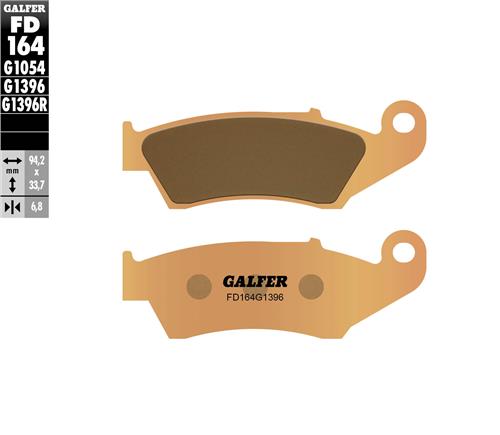 GALFER BETA RR FRONT BRAKE PADS 125-490