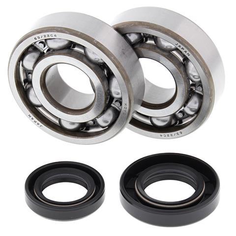 ALL BALLS CRANK BEARING AND SEAL KIT HONDA CR80 85-02, CR85 03-07