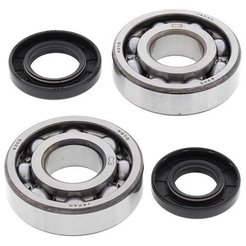 ALL BALLS CRANK BEARING AND SEAL KIT KAWASAKI KX250 80-86, KDX250 80-84, KTX250 84-87