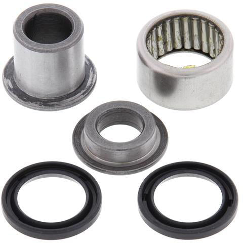 ALL BALLS REAR SHOCK BEARING KIT UPPER/LOWER SUZ/KAW RM125-250 01-08, RM-Z250 07-21, RM-Z450 05-23,  KX65-85/KX250/450F 00-23 (R)