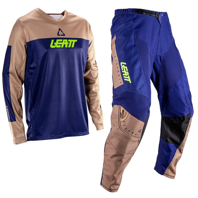 LEATT 2026 PANT AND SHIRT KIT COMBO 3.5 BROWN