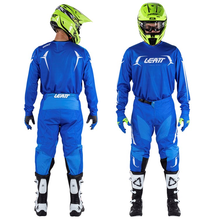 LEATT 2026 PANT AND SHIRT KIT COMBO 3.5 BLUE