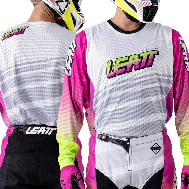 LEATT 2026 PANT AND SHIRT KIT COMBO 3.5 RETRO PINK