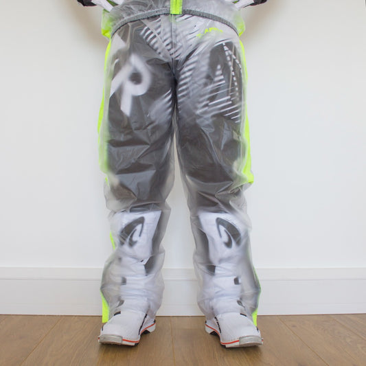 APICO CLEAR RAIN PANT CLEAR/FLUORESCENT YELLOW 28/30