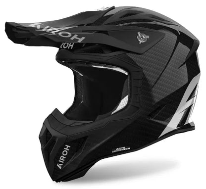 Airoh ACE 2 - Full Carbon 6K Gloss Black MX Helmet