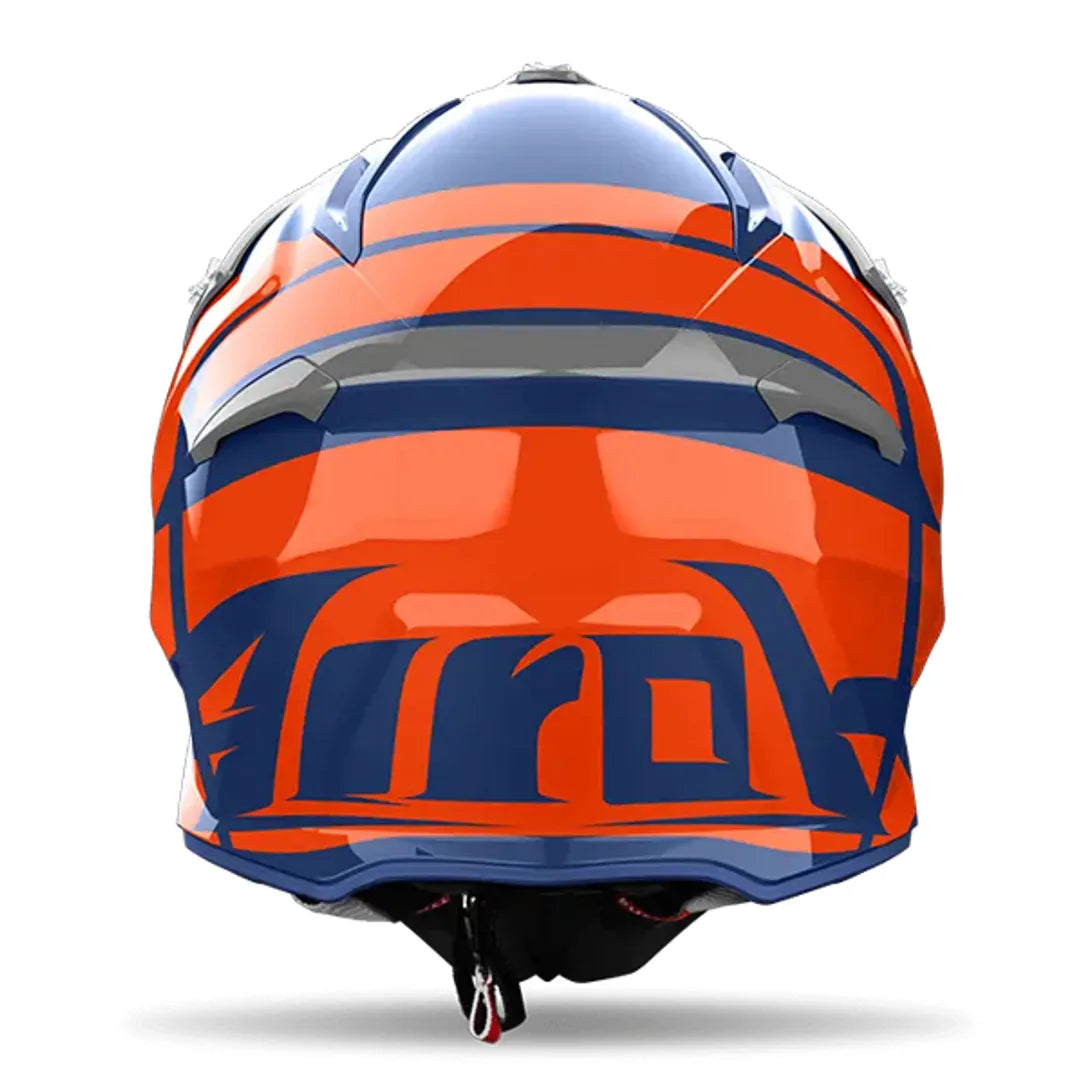 Airoh Aviator Ace 2 Engine Cerulean Gloss MX Helmet