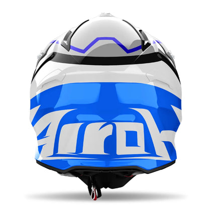 Airoh Aviator Ace 2 Ground Blue Glos MX Helmet