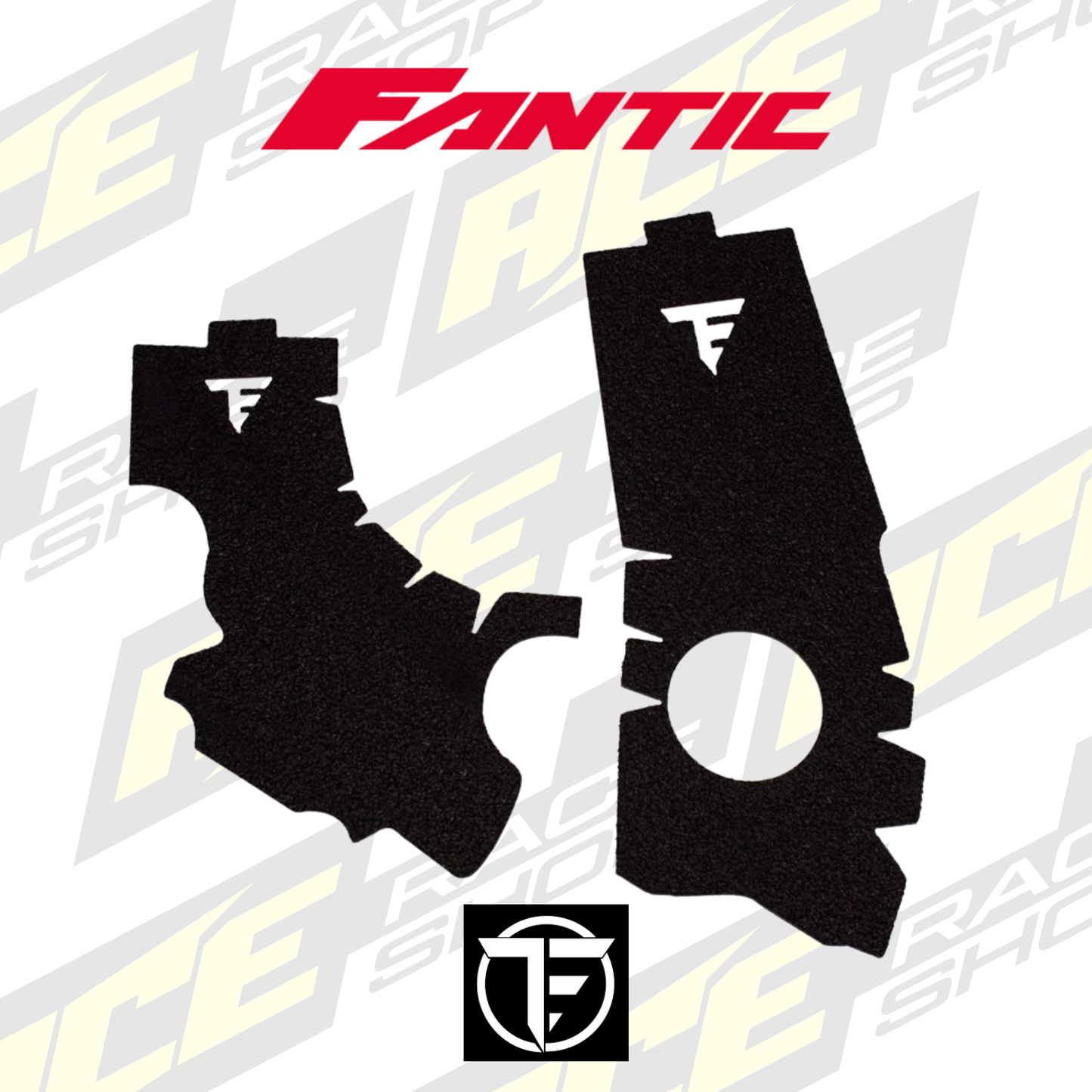 TVE FRAME BLACK GRIP TAPE FANTIC XX125 21-26, XX250 22-26