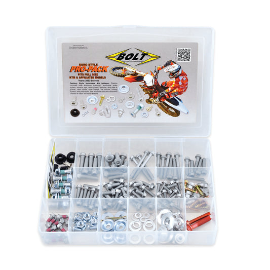 BOLT PRO PACK FASTENER KIT EURO STYLE