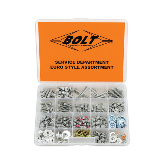 BOLT SERVICE KIT EURO STYLE ASSORTMENT