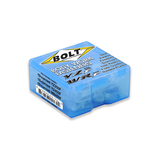 BOLT PLASTIC FASTENER KIT YAMAHA YZ250F 2024, YZ450F 23-24,  YZFX/WR450F 2024 (R)