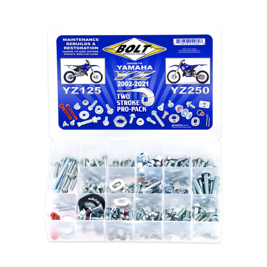 BOLT PRO PACK FASTENER KIT YAMAHA YZ125-250 02-21