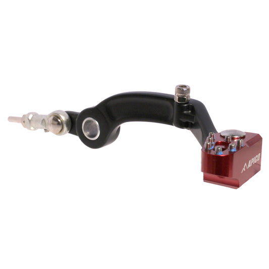 APICO BRAKE PEDAL TRIAL ELITE GAS-GAS PRO/RACING 09-18 BLACK/RED
