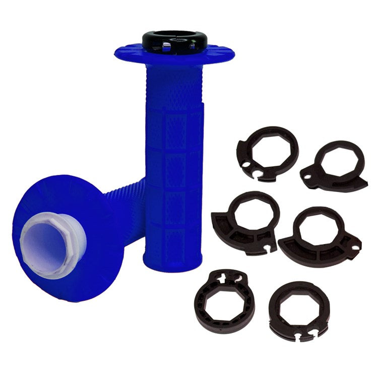 APICO LOCK ON FULL DIAMOND HALF WAFFLE HANDLEBAR GRIPS