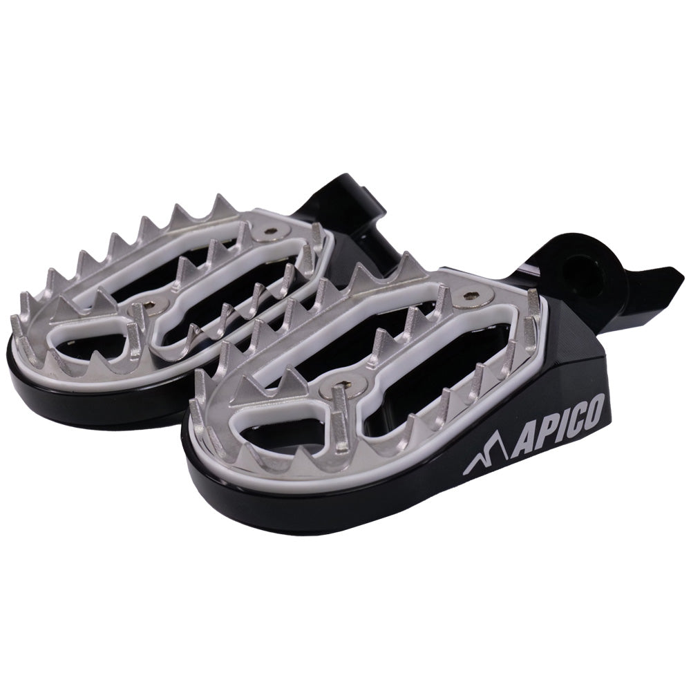 APICO FOOT PEG PRO-BITE YAMAHA YZ250F 2024,  YZ450F 23-24, YZ450FX/WR450F 2024