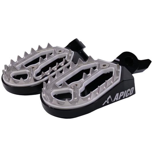 APICO FOOT PEG PRO-BITE YAMAHA YZ250F 2024,  YZ450F 23-24, YZ450FX/WR450F 2024
