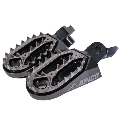APICO FOOT PEG PRO-BITE YAMAHA YZ250F 2024,  YZ450F 23-24, YZ450FX/WR450F 2024