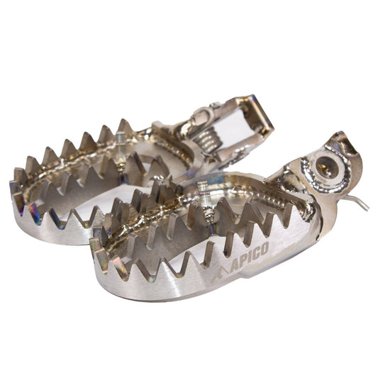 APICO FOOT PEG TITANIUM BETA RR 125-300 2T 20-24, 350-480 4T 20-24  TITANIUM (R)