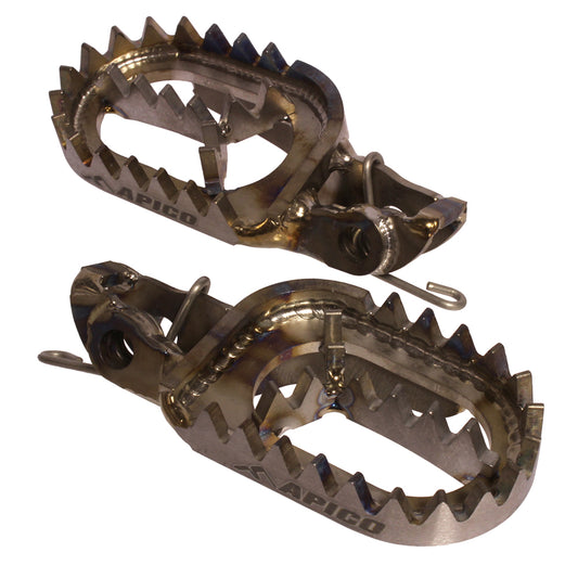 APICO FOOT PEG TITANIUM KTM/HUSKY/GAS SX85 18-23, SX/SX-F/TC/FC 16-22, EXC/EXC-F/TE/FE 17-23, MC/EC 21-23 (R)