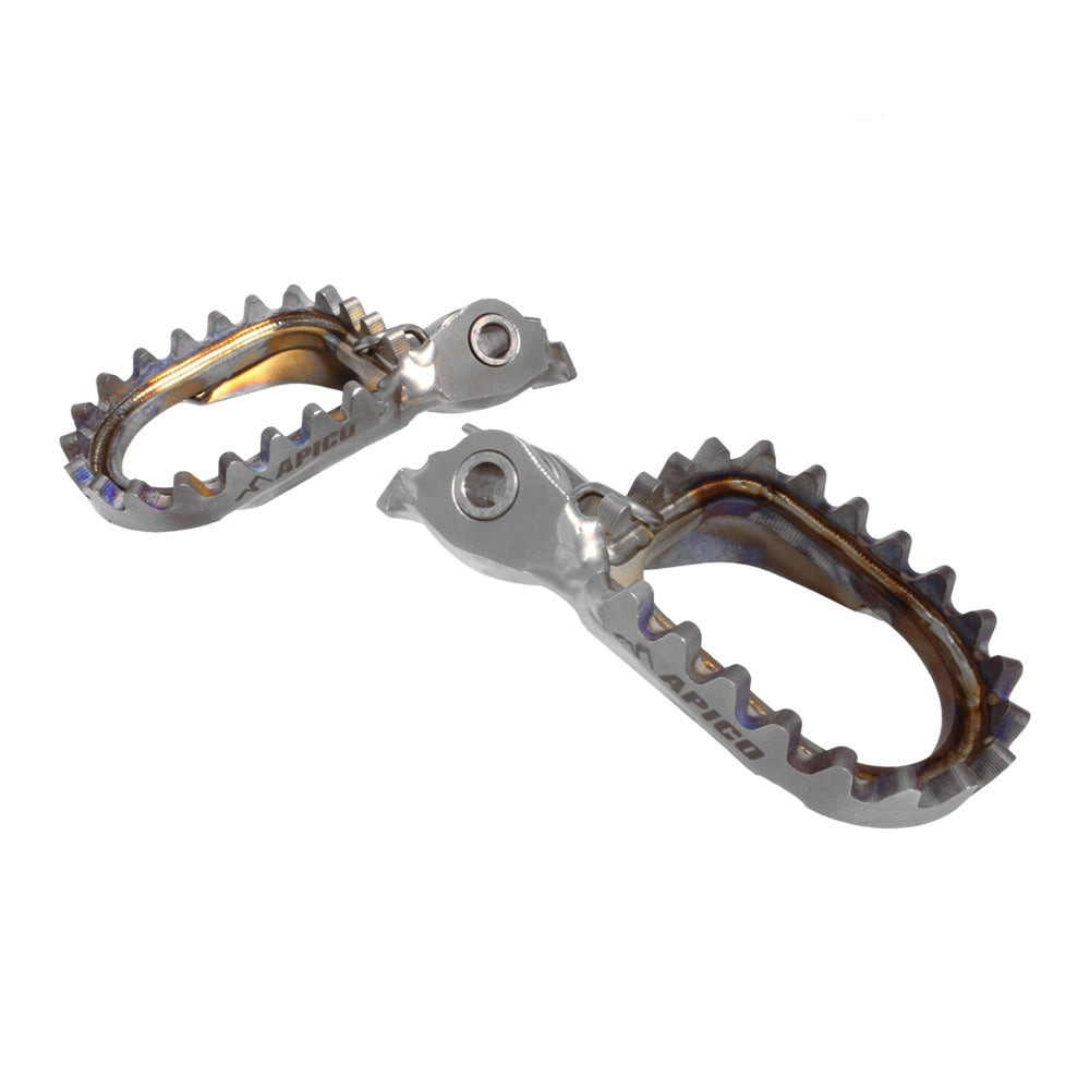 APICO FOOT PEG TITANIUM MONTESA, BETA, GAS-GAS, SHERCO, SCORPA, TRS, VERTIGO, JOTAGAS TRIAL