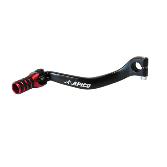 APICO GEAR PEDAL ELITE HONDA CR250 04-07 BLACK/RED