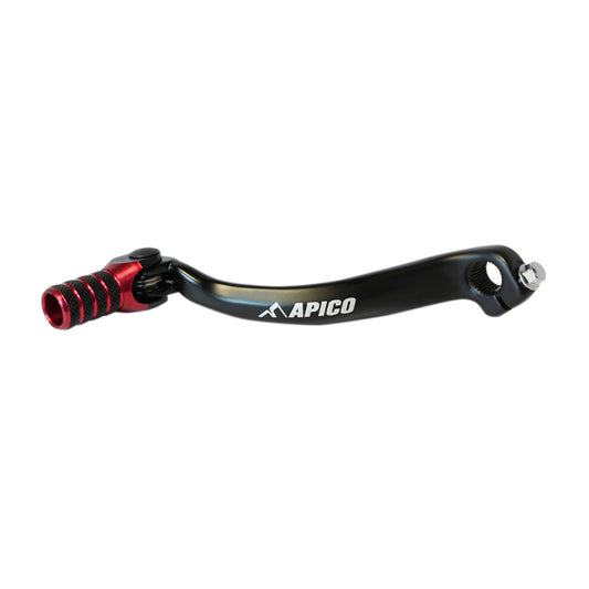 APICO GEAR PEDAL ELITE HONDA CRF250R 10-17 BLACK/RED
