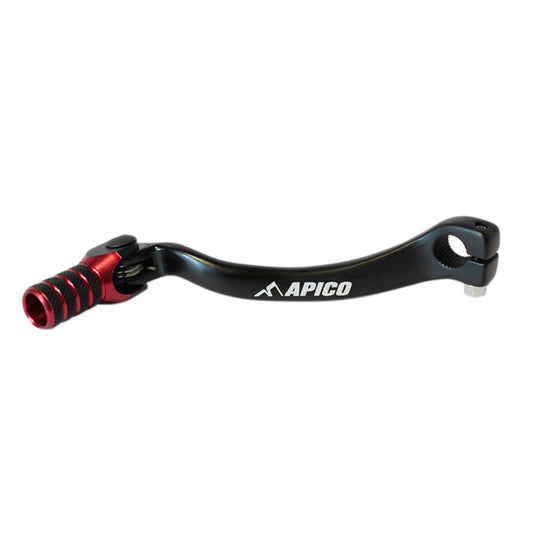 APICO GEAR PEDAL ELITE HONDA CRF450R 02-07 BLACK/RED