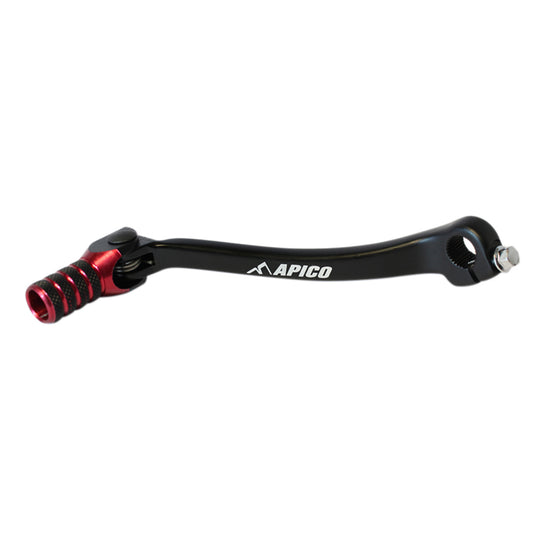 APICO GEAR PEDAL ELITE HONDA CRF450R 08-16, CRF450X 05-18  BLACK/RED (R)