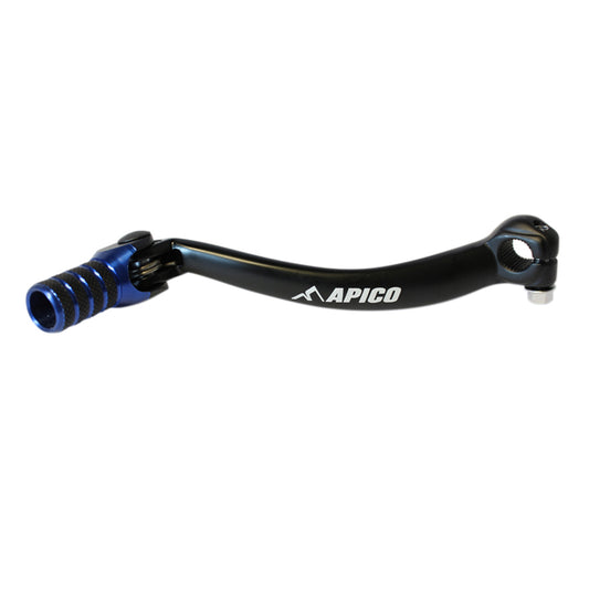 APICO GEAR PEDAL ELITE YAMAHA YZ250F/450F 06-13, WR250F 07-14, WR450F 07-15 BLACK/BLUE