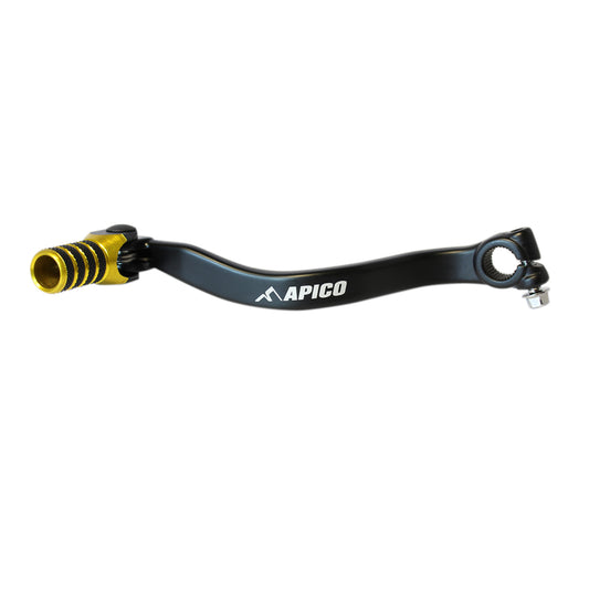 APICO GEAR PEDAL ELITE SUZUKI RM80/85 89-22 BLACK/YELLOW