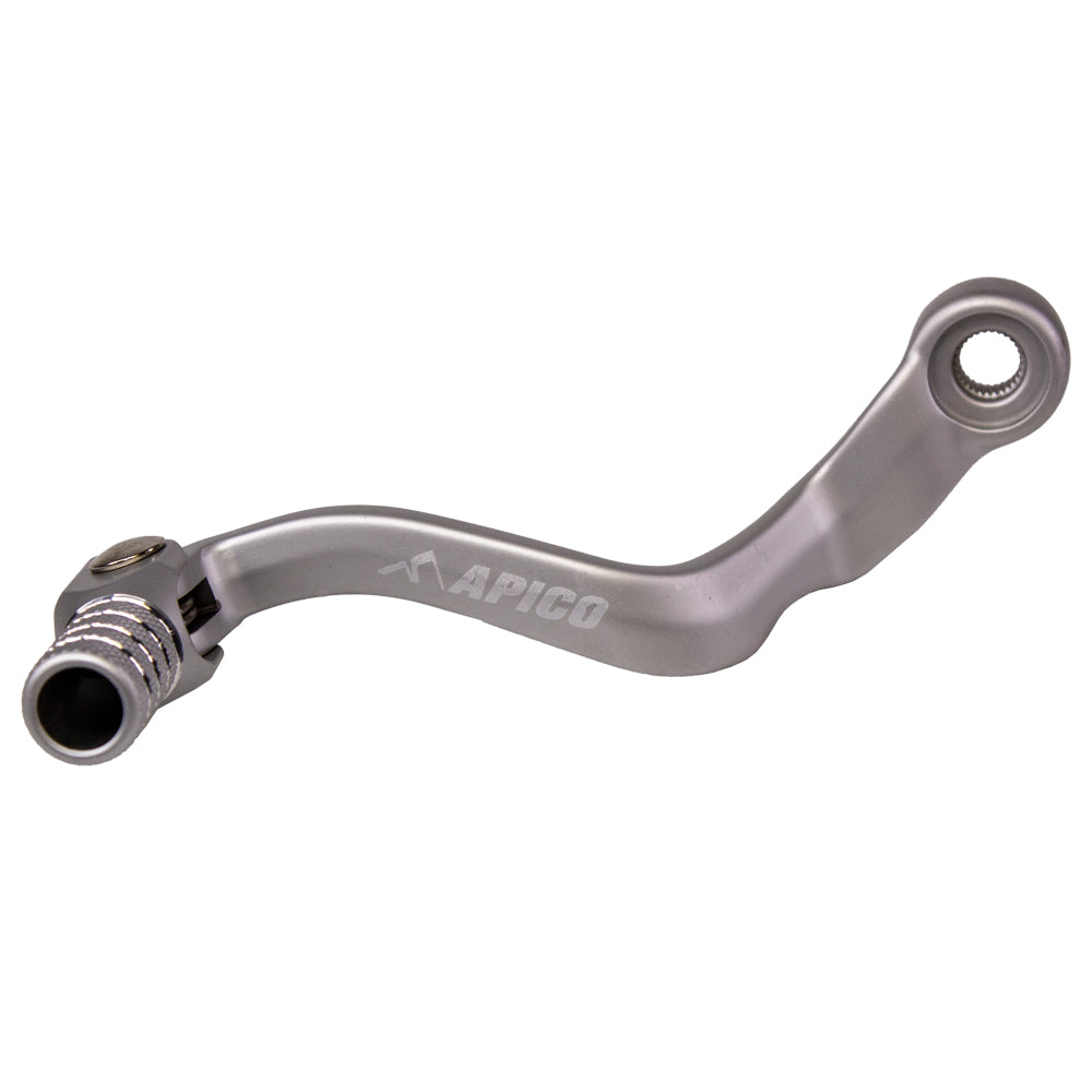 APICO GEAR PEDAL KTM/HQV/GAS SX65 24-25,  TC65 24-25,  MC65 24-25  SILVER