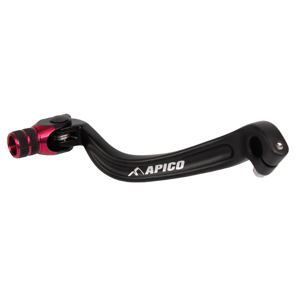 APICO GEAR PEDAL ELITE BETA ENDURO 350/390/430/480RR 20-23 BLACK/RED
