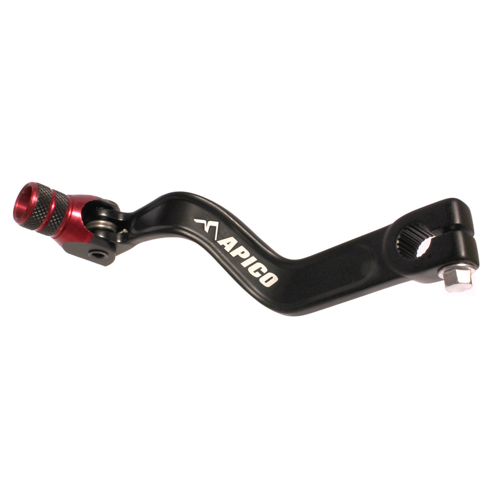 APICO GEAR PEDAL ELITE TRS ONE/RR/GOLD 125-300 16-23 BLACK/RED
