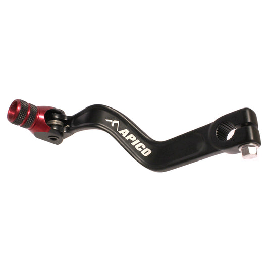 APICO GEAR PEDAL ELITE TRS ONE/RR/GOLD 125-300 16-23 BLACK/RED