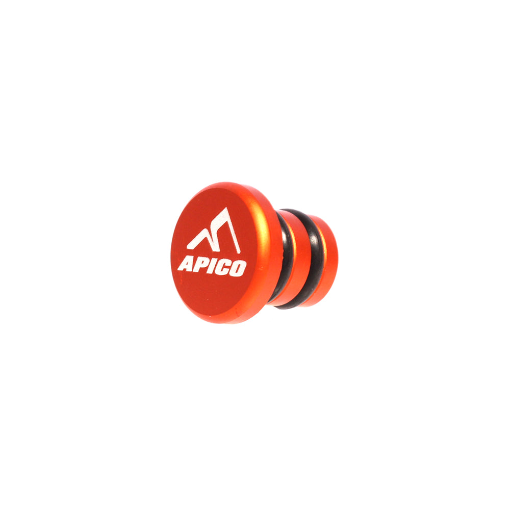 APICO GEAR PEDAL TIP END CAP CNC ALUMINIUM